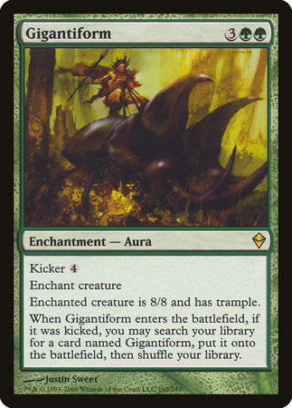 Gigantiform [Zendikar] | Exor Games Bridgewater