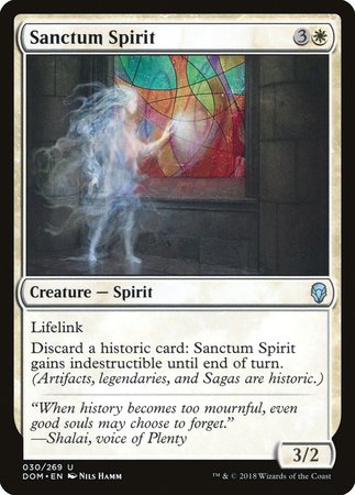 Sanctum Spirit [Dominaria] | Exor Games Bridgewater