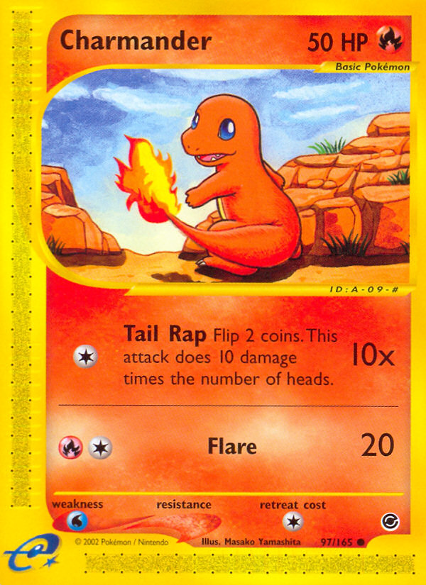 Charmander (97/165) [Expedition: Base Set] | Exor Games Bridgewater