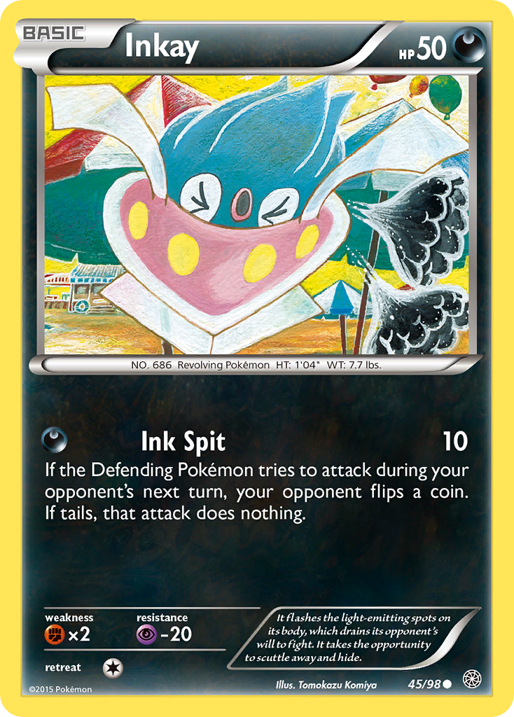 Inkay (45/98) [XY: Ancient Origins] | Exor Games Bridgewater