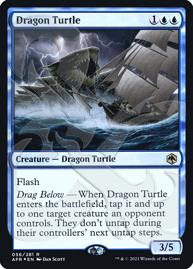 Dragon Turtle (Ampersand Promo) [Dungeons & Dragons: Adventures in the Forgotten Realms Promos] | Exor Games Bridgewater