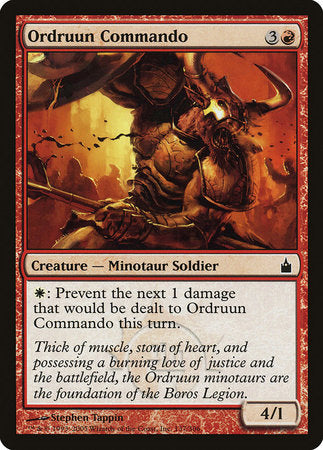 Ordruun Commando [Ravnica: City of Guilds] | Exor Games Bridgewater