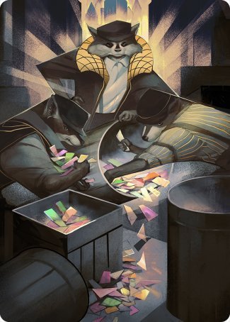 Masked Bandits Art Card [Streets of New Capenna Art Series] | Exor Games Bridgewater