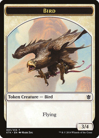 Bird Token [Khans of Tarkir Tokens] | Exor Games Bridgewater