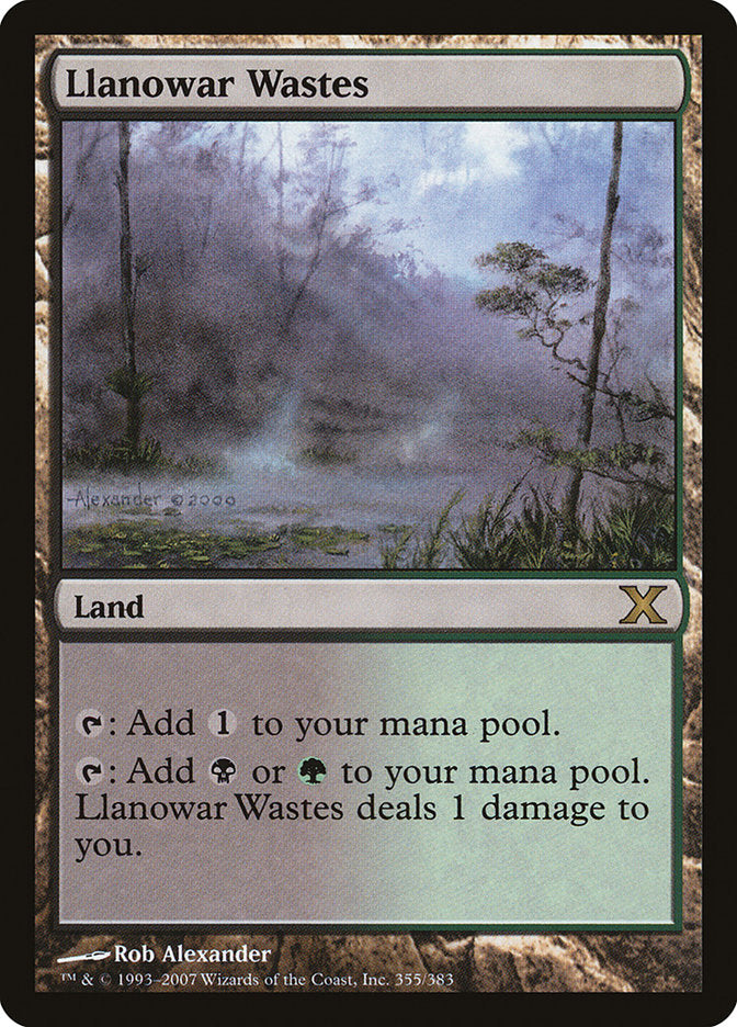 Llanowar Wastes [Tenth Edition] | Exor Games Bridgewater
