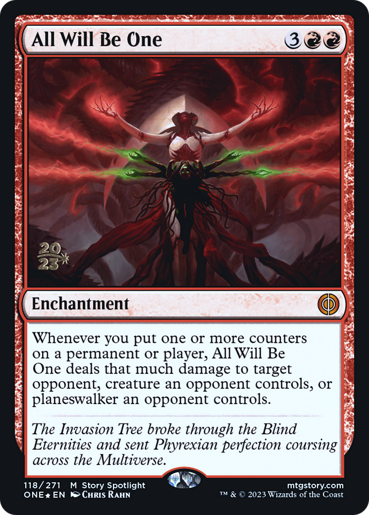 All Will Be One [Phyrexia: All Will Be One Prerelease Promos] | Exor Games Bridgewater