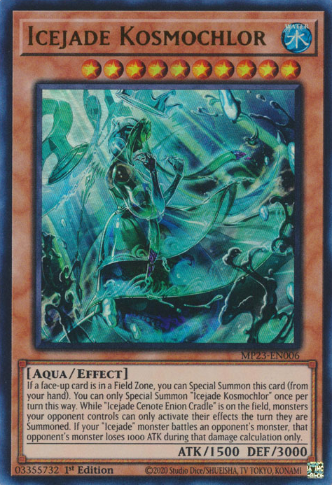 Icejade Kosmochlor [MP23-EN006] Ultra Rare | Exor Games Bridgewater