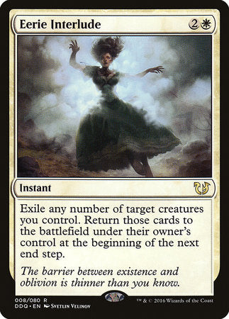 Eerie Interlude [Duel Decks: Blessed vs. Cursed] | Exor Games Bridgewater