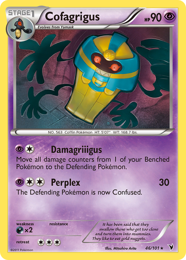 Cofagrigus (46/101) [Black & White: Noble Victories] | Exor Games Bridgewater