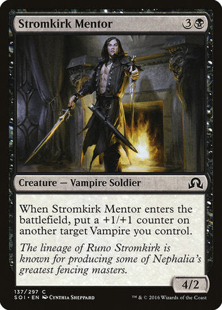 Stromkirk Mentor [Shadows over Innistrad] | Exor Games Bridgewater