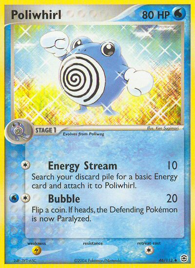 Poliwhirl (46/112) [EX: FireRed & LeafGreen] | Exor Games Bridgewater