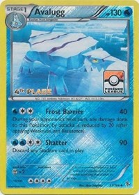 Avalugg (31/106) (League Promo 4th Place) [XY: Flashfire] | Exor Games Bridgewater