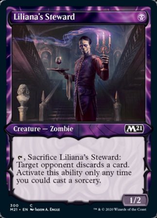 Liliana's Steward (Showcase) [Core Set 2021] | Exor Games Bridgewater