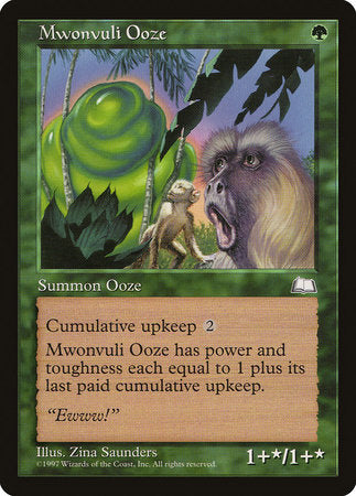 Mwonvuli Ooze [Weatherlight] | Exor Games Bridgewater