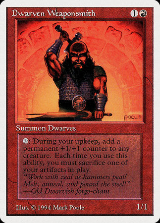 Dwarven Weaponsmith [Summer Magic / Edgar] | Exor Games Bridgewater