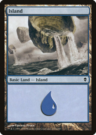 Island (237a) [Zendikar] | Exor Games Bridgewater