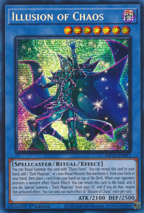 Illusion of Chaos [MP23-EN017] Prismatic Secret Rare | Exor Games Bridgewater