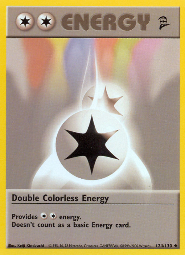 Double Colorless Energy (124/130) [Base Set 2] | Exor Games Bridgewater