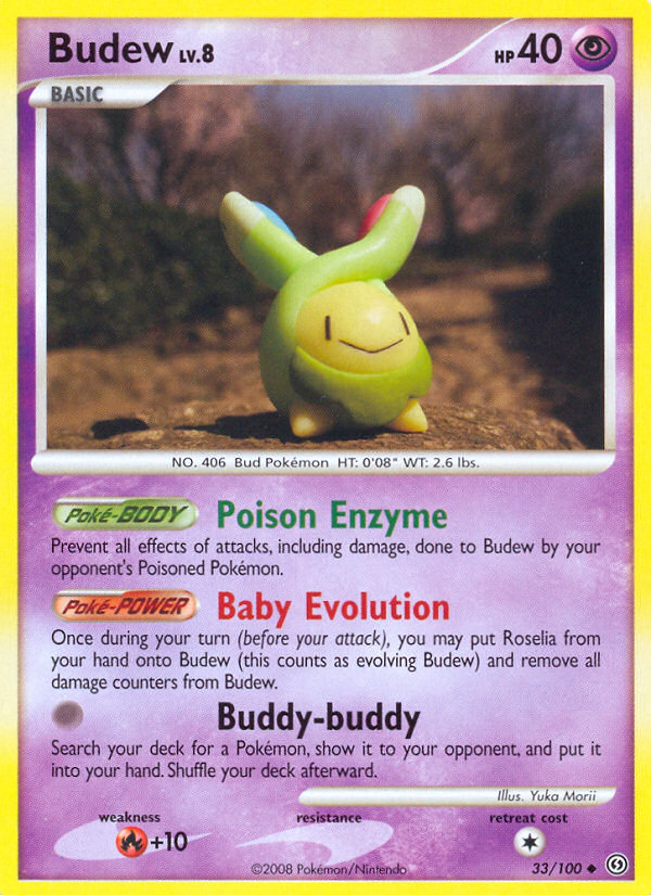 Budew (33/100) [Diamond & Pearl: Stormfront] | Exor Games Bridgewater