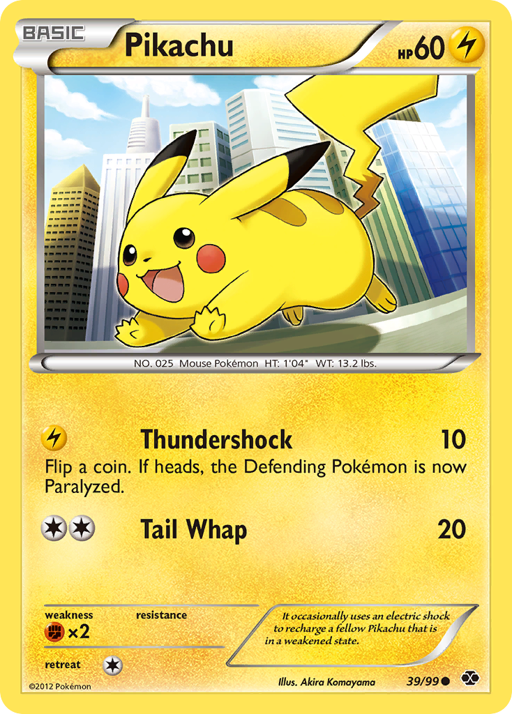 Pikachu (39/99) [Black & White: Next Destinies] | Exor Games Bridgewater