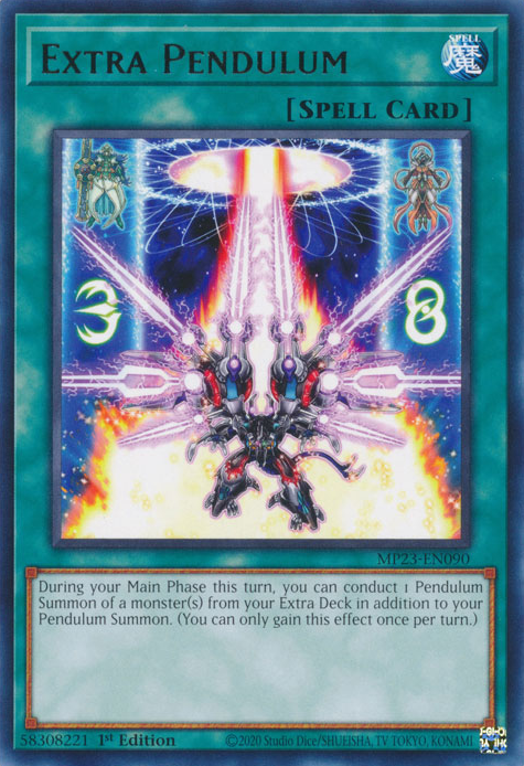 Extra Pendulum [MP23-EN090] Rare | Exor Games Bridgewater