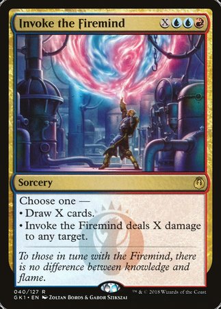 Invoke the Firemind [GRN Guild Kit] | Exor Games Bridgewater