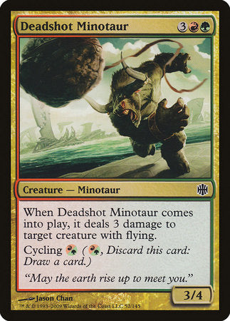 Deadshot Minotaur [Alara Reborn] | Exor Games Bridgewater