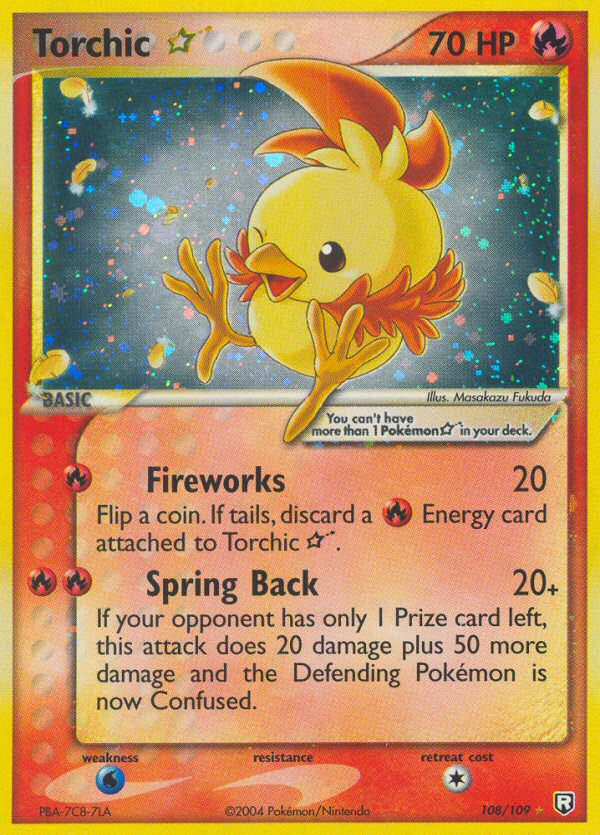 Torchic Star (108/109) [EX: Team Rocket Returns] | Exor Games Bridgewater