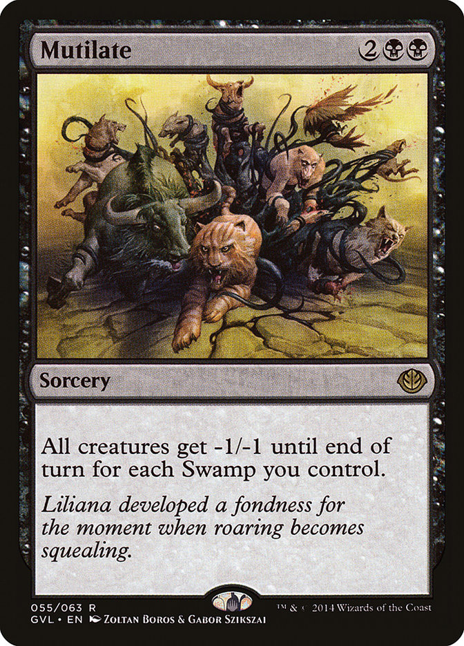 Mutilate (Garruk vs. Liliana) [Duel Decks Anthology] | Exor Games Bridgewater