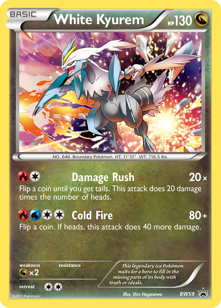 White Kyurem (BW59) [Black & White: Black Star Promos] | Exor Games Bridgewater