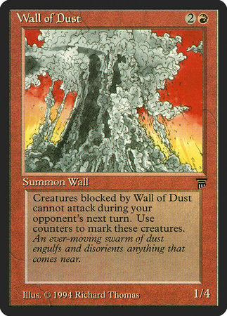 Wall of Dust [Legends] | Exor Games Bridgewater