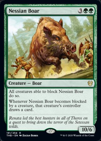 Nessian Boar [Theros Beyond Death] | Exor Games Bridgewater