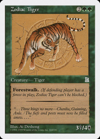 Zodiac Tiger [Portal Three Kingdoms] | Exor Games Bridgewater