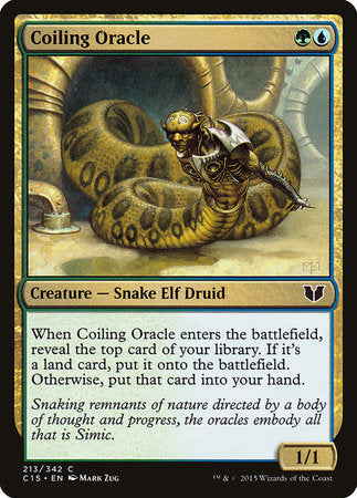 Coiling Oracle [Commander 2015] | Exor Games Bridgewater