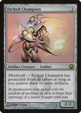 Etched Champion [Scars of Mirrodin] | Exor Games Bridgewater