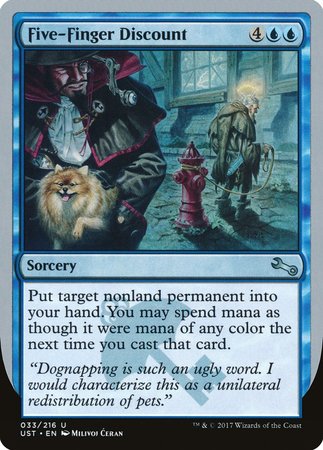 Five-Finger Discount [Unstable] | Exor Games Bridgewater