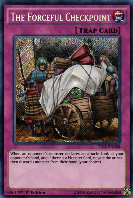 The Forceful Checkpoint [TDIL-EN080] Secret Rare | Exor Games Bridgewater