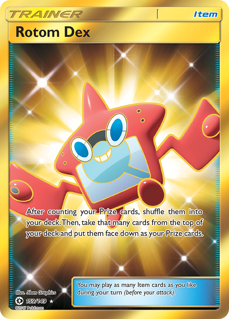 Rotom Dex (159/149) [Sun & Moon: Base Set] | Exor Games Bridgewater