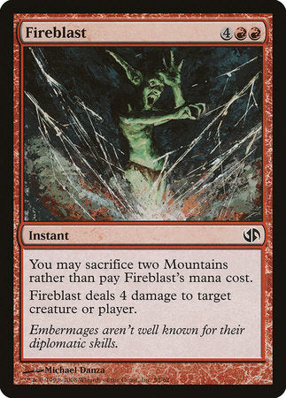 Fireblast [Duel Decks: Jace vs. Chandra] | Exor Games Bridgewater