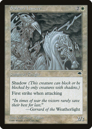 Soltari Lancer [Tempest] | Exor Games Bridgewater