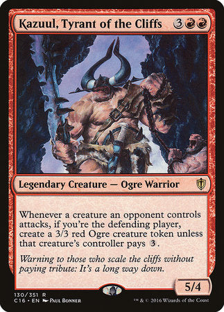 Kazuul, Tyrant of the Cliffs [Commander 2016] | Exor Games Bridgewater