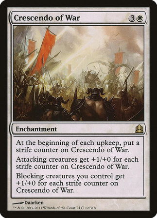 Crescendo of War [Commander 2011] | Exor Games Bridgewater