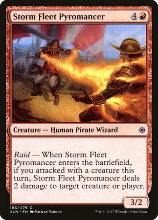 Storm Fleet Pyromancer [Ixalan] | Exor Games Bridgewater