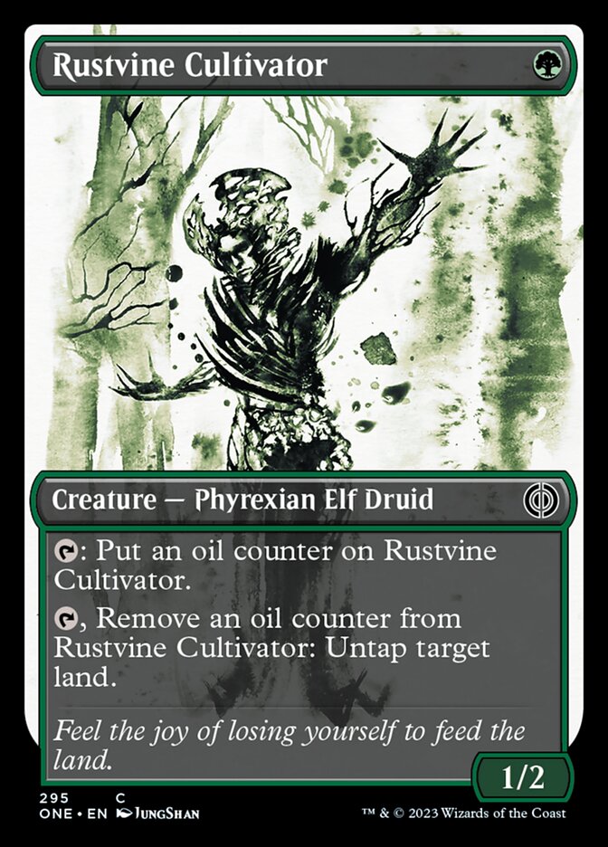 Rustvine Cultivator (Showcase Ichor) [Phyrexia: All Will Be One] | Exor Games Bridgewater