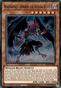 Blackwing - Simoon the Poison Wind [LDS2-EN040] Ultra Rare | Exor Games Bridgewater