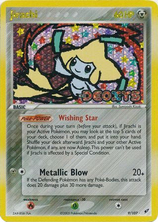 Jirachi (9/107) (Stamped) [EX: Deoxys] | Exor Games Bridgewater