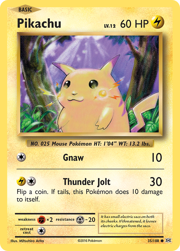 Pikachu (35/108) [XY: Evolutions] | Exor Games Bridgewater