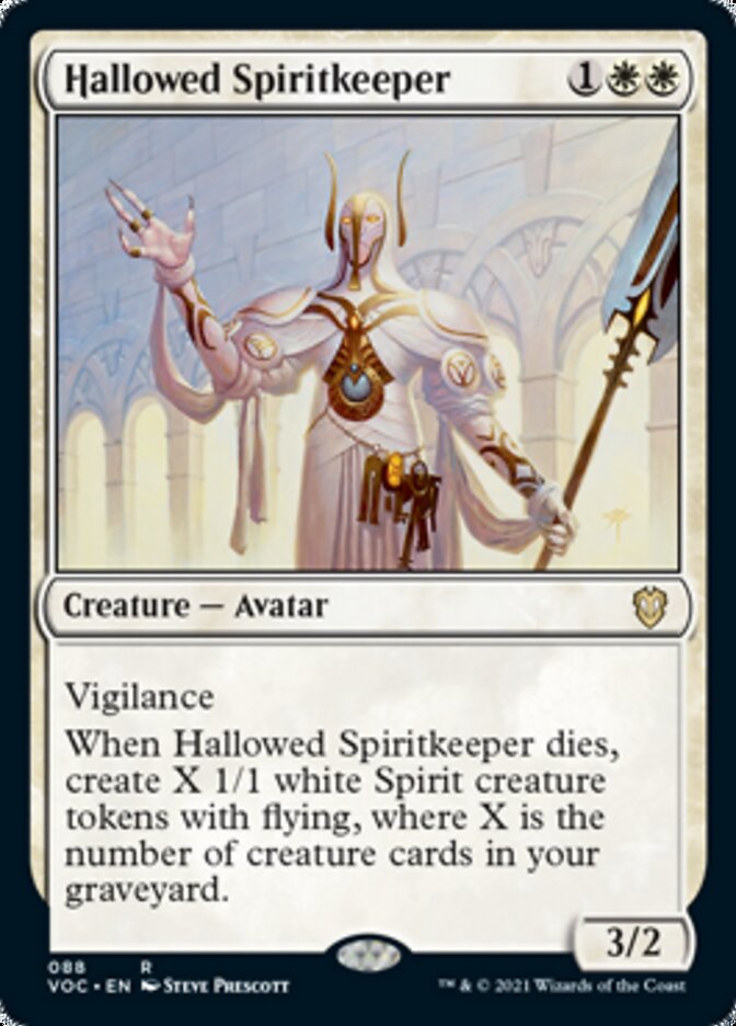 Hallowed Spiritkeeper [Innistrad: Crimson Vow Commander] | Exor Games Bridgewater