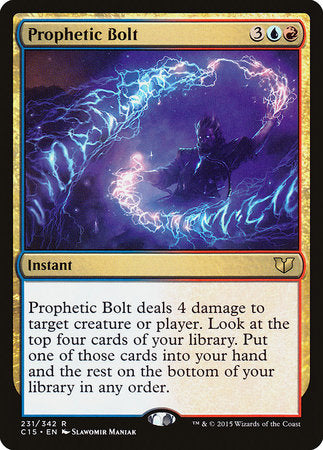 Prophetic Bolt [Commander 2015] | Exor Games Bridgewater