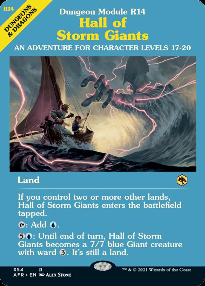 Hall of Storm Giants (Dungeon Module) [Dungeons & Dragons: Adventures in the Forgotten Realms] | Exor Games Bridgewater